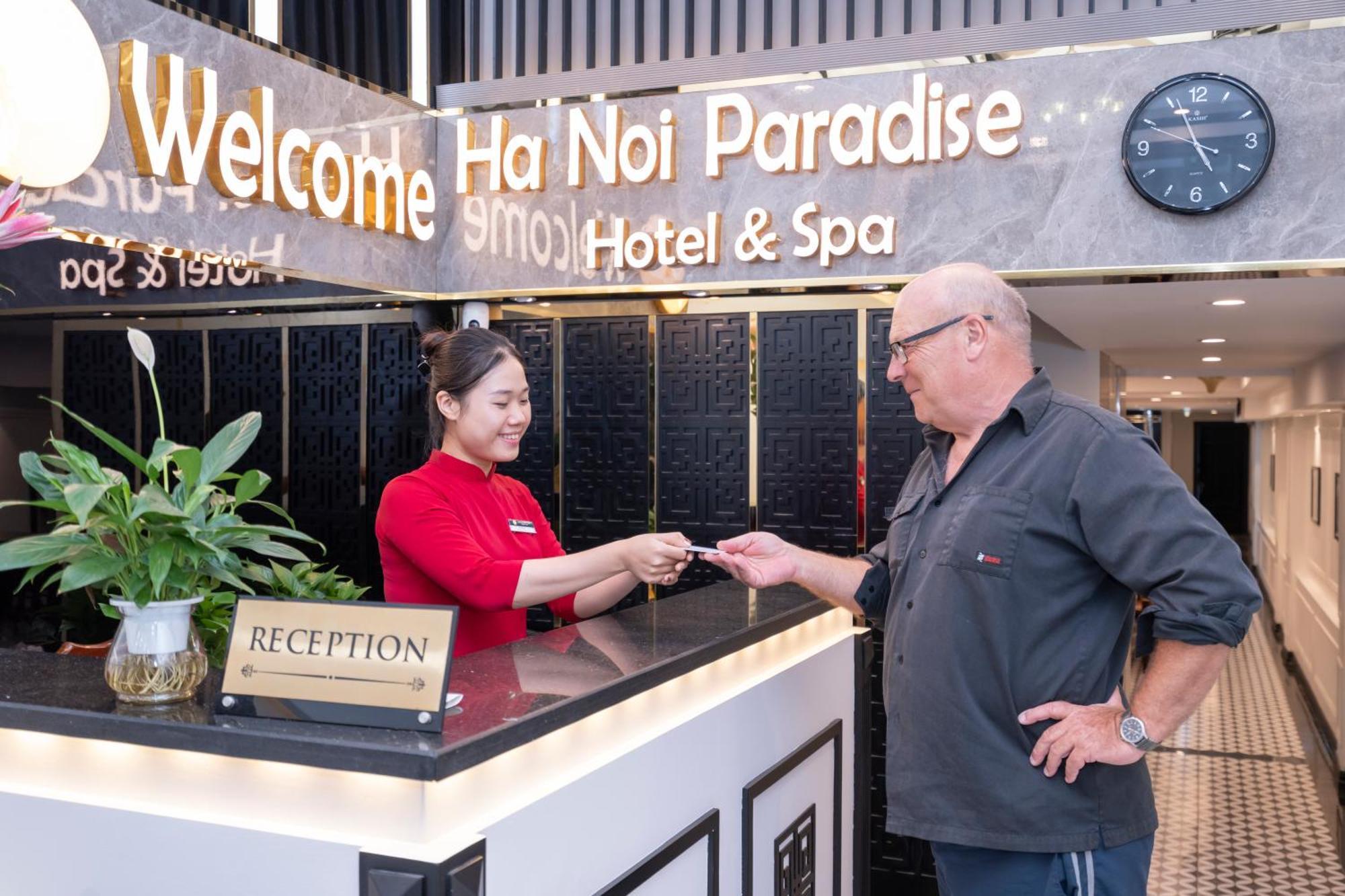 Hanoi Paradise Hotel & Travel Exterior photo